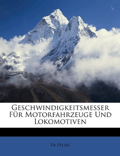 Preisvergleich Produktbild Geschwindigkeitsmesser Fr Motorfahrzeuge Und Lokomotiven
