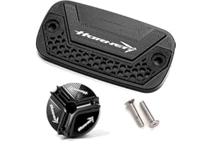 ZESIDIMO bouchon de réservoir de liquide de frein avant pour moto, accessoires pour HORNET CB750 CB 750 2023 2024 CB919 (Noir)