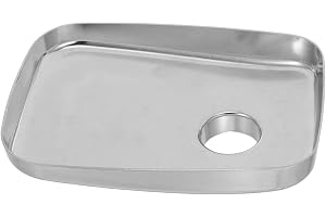 HOMOCONO Matningsbricka för köttkvarn - aluminiumlegering Matningsbricka för köttkvarn - Matpanna passar korvmaskin, mixer oc