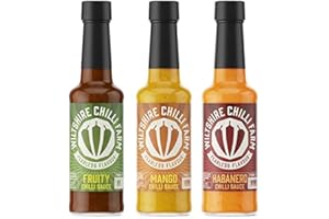 Wiltshire Chilli Farm Fruity, Mango and Habanero Hot Chilli Sauce Set(Pack of 1)