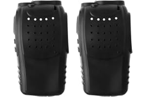 Ixkbiced Funda Protectora de Silicona de 2 Piezas para BF-888s Radio de 2 vías Walkie Talkie