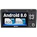 Produktbild Pumpkin Android 8.0 Autoradio Radio für Audi A3 mit Navi Unterstützt Bluetooth DAB + WLAN 4G USB CD DVD Android Auto MicroSD Aux 2 Din 7 Zoll Bildschirm