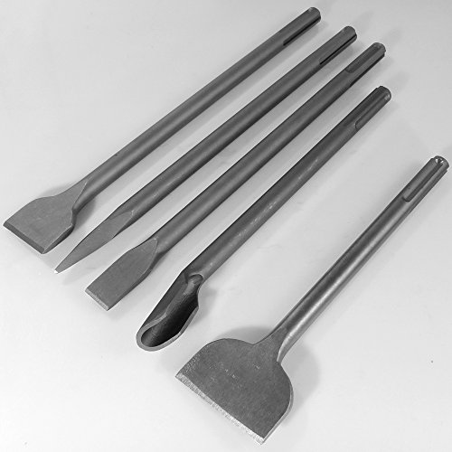 SDS-Max Meißel Set 5 Stück (400 mm)