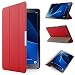 Produktbild iHarbort® Premium Hülle für Samsung Galaxy Tab A 10.1 (SM-T580/T585) - Samsung Galaxy Tab A 10.1 hülle Etui Schutzhülle Case Cover Holder Stand mit Smart Auto Wake / Sleep-Funktion (Rot)