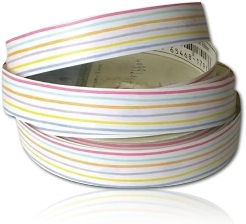 Candy Stripe Paper Ribbon Boarder Sticker