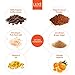 LUXE Coffee Body Scrub, Natural Cellulite Detox Exfoliating Earthbody Organic, Orange Scent with Vitamin E Oil, 200g