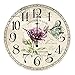 Produktbild Digitale Wanduhr/Kreative Wanduhr, Rundes Zuhause Stumm Dekorative Uhr des Blumenmusters, Passend füR Wohnzimmer, Schlafzimmer, KüChe