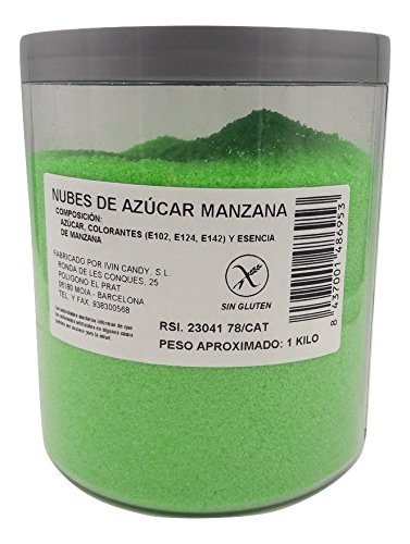 Algodón Nubes de Azúcar Manzana 1 Kg