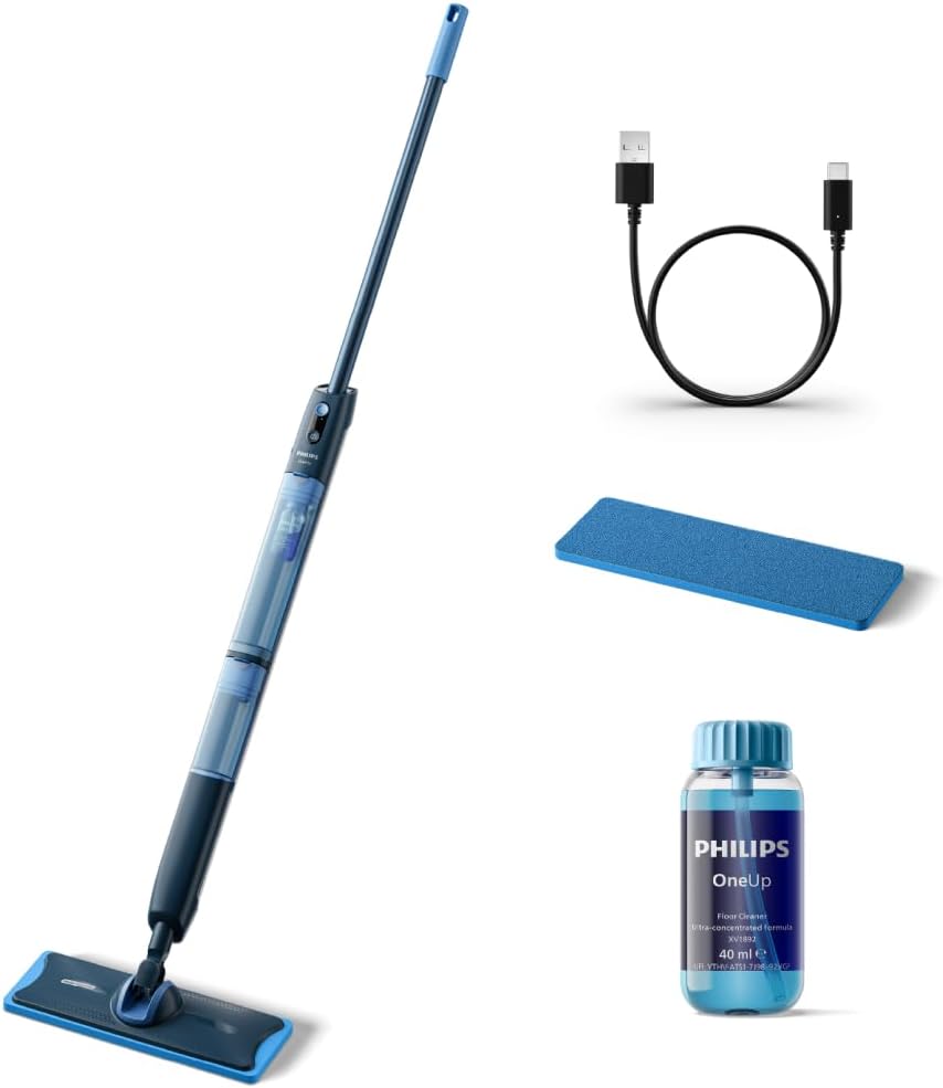 Philips OneUp 5000 Kablosuz Elektrikli Mop