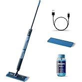Philips OneUp 5000 Serisi Elektrikli Mop, Kablosuz, Bakterilere karşı %99,9 etkili, 360 derece başlık ile zahmetsiz kullanım,
