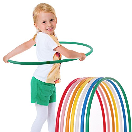 Hoopomania - Aro para niños, Infantil, Hula Hoop, Verde, 60 cm