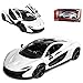 Produktbild McLaren P1 Coupe Weiss Schwarz Ab 2013 1/24 Motormax Modell Auto mit individiuellem Wunschkennzeichen