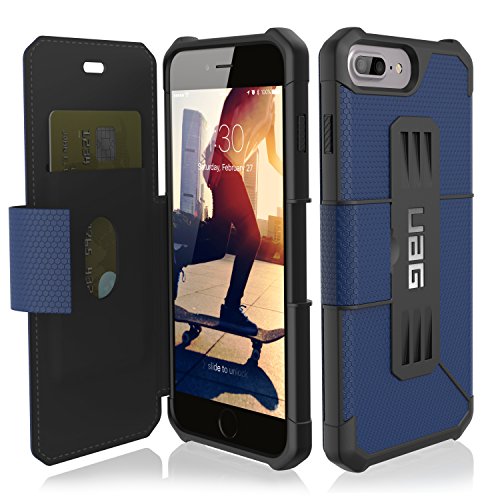 Urban Armor Gear IPH7 6SPLS-E-CB - Funda tipo folio para Apple iPhone 7 Plus y 6S Plus color azul reviews Urban Armor Gear IPH7 6SPLS-E-CB - Funda tipo folio para Apple iPhone 7 Plus y 6S Plus color azul