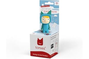 tonies Figurki do słuchania Toniebox – kreatywny niebieski – ok. 90 minut pamięci na muzykę, historie, audiobooki i własne pliki audio – niemiecki