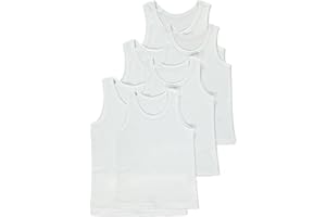 HDUK CHILDRENS UNDERWEAR * * * * Dos pour l'école * * 6 Lot de garçons 100% coton chaude gilets/Disponible en enfants de 1 jusqu'à 13 ans