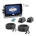 Produktbild Toter Winkel Assistent für LKW Wohnmobil & Co. mit 2 Seiten- Rückfahrkamera & 7 " Color TFT LCD Touch-Button Monitor IP69K