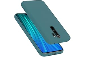 Cadorabo Funda para Xiaomi RedMi Note 8 Pro en Liquid Verde - Cubierta Proteccíon de Silicona TPU Delgada e Flexible con Antichoque - Gel Case Cover Carcasa Ligera