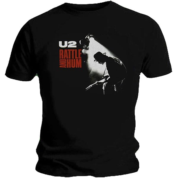 Pearl Stephanie U2 War Homme's T Shirts with Designs Round Neck XX-Large