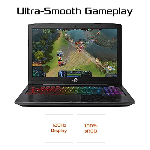 ASUS GL503VM-GZ128T ROG Strix HERO  MOBA Edition  15 6-Inch Gaming Laptop  Intel i5-7300HQ  8 GB RAM  120 Hz 100 Percent sRGB Display  Nvidia GTX 1060