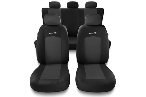 Mossa Housses de siège adaptées pour Renault Twingo I, II, III (1993-2018) - Housse Siege Voiture universelles - Couverture Siege - S-G1