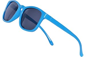 JoXiGo Occhiali da sole polarizzati per bambini ragazzi e ragazze (3-12 anni) + porta occhiali + sacchetto per occhiali da sole