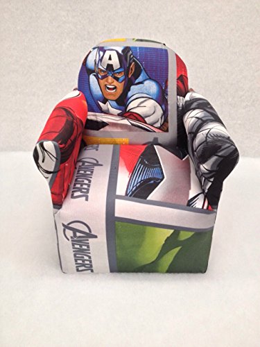 Childrens Disney Sofa Chairs Bedroom Playroom Chairs For Kids-Over 20 Characters: Captain America - Avengers by Inspire Homes
