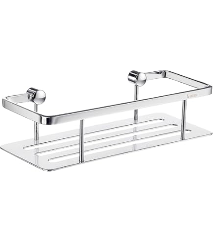 Smedbo Sideline Design Soap Basket, Polished Chrome, 45.5 x 10.7 x 8 cm