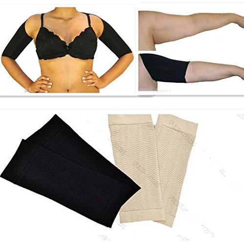 Ewin24 1 Pair Slimming Arm Belt Band Toning Control Shaper - Calorie Massage Fat Buster
