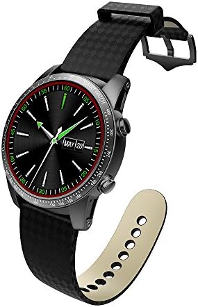 KW99 3G WIFI Android 5.1 Smartwatch - KingWare All-In-One Smart Watch With Nano SIM Card Slot GPS Camera Heart Rate Monitor Google Map Google Play (Black)