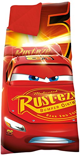Preisvergleich Produktbild Disney Pixar Cars McQueen Schlafsack 140 x 70 cm