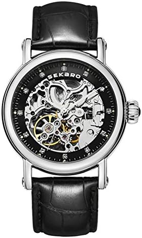 Automatic mechanical watches/Strap waterproof women's table/Fashion dial-D