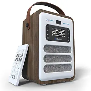 FitSpark TIMELOOP 1970s 10 Watt Truly Wireless Bluetooth Speaker (Oak Wood)