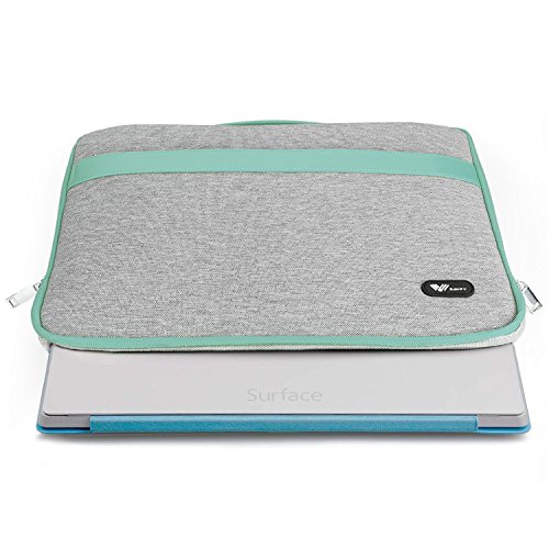 Macbook Hülle, Laptop Tasche Macbook Air/ Pro Retina Sleeve 13.3 Zoll Hülle, SAVFY Laptop Tasche für Neu Apple iPad Pro 12.9 Zoll /13.3 Zoll Laptop/Notebook blau - 2