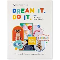 21 Zentury Vision Board Kit With Stickers & Printables - Goal Setting, Manifestation, Inspiration Board For Women
