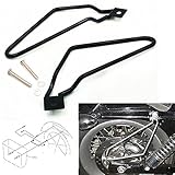 satteltaschenhalter fahrrad Farbe: Schwarz Schwarz Edelstahl Motorrad Tasche Gepäcktaschen Satteltasche Stützstangen Halterung Für Harley