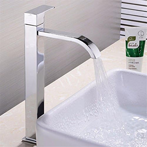 RACHELER High-level lengthened mouth single cold water basin basin basin faucet full copper waterfall water feet