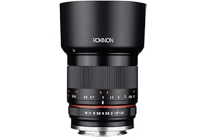 Rokinon 35mm F1.2 High Speed Wide Angle Lens for Fujifilm X Mount - Black - Fuji X