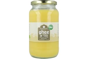 PLANETA HUERTO BONSÁI PLANETA HUERTO | Ghee Mantequilla Clarificada Ecológica 850 g, Sin Lactosa ni Gluten - Ghee Rica en Vitaminas y Ácidos Grasos, Ideal para Cocina Saludable, Dieta Keto y Ayurveda