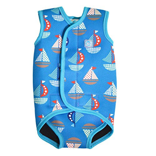 Splash About Baby Wrap Neoprene Wetsuit - Set Sail, Small, 0-6 Months