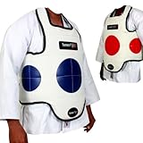 TurnerMAX Chest Guard karate Protector Karate Body Armour Rib MMA Martial Arts