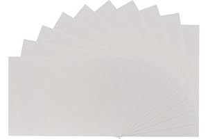 Vaessen Creative Carton Gris 1mm d'Épaisseur - A4-10 Feuilles de Carton de Reliure - Plaque Rigide pour Scrapbooking, Livres Faits Maison et Albums Photos