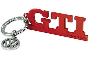 BRISA VW Collection - Volkswagen GTI Golf Voiture Porte-clés avec Pendentif de Charme, Idée de Cadeau/Souvenir/Produit Rétro Vintage