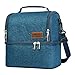 Produktbild CANWAY Kühltasche Eistasche Picknicktasche Lunch Tasche Klappbar Faltbar (Blau)