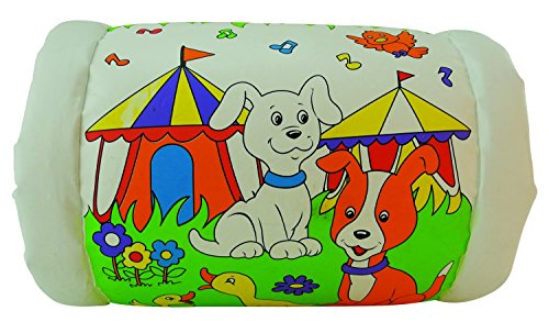 Bieco 11030402 – Krabbelrolle mit Rasselbällen ca. 45 x 38 cm - 5