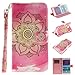 Produktbild Jepson Samsung Galaxy Note 4 / SM-N9100 (5,7 Zoll) Handytasche / Handyhülle. Flip Etui Wallet Case in Bookstyle - Premium PU Lederhülle Hülle Cover Mit Lanyard / Strap, Standfunktion, Kreditkarte und Brieftasche.