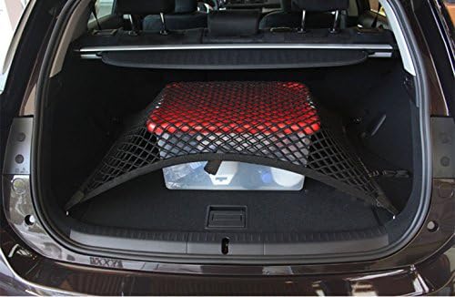 Pegasuss Custom fit High Elastic Floor Style Rear Trunk Storage Luggage Net Compatible with AUDI Q7