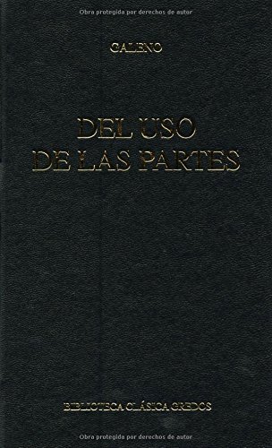 Preisvergleich Produktbild Del uso de las partes (B. CLÁSICA GREDOS, Band 389)