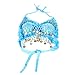 Produktbild sexy gefaltete Spitze Münzen Chiffon Bauchtanz BH Top Kostüm (Blau)