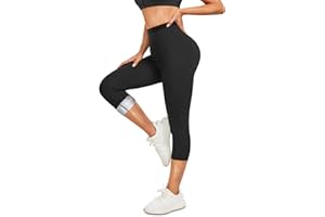 CHUMIAN Sauna Jogginghose Sporthose Damen Abnehmen Hosen Laufhose Hot Thermo Sweat Schwitzhose Schwitzen Leggings Pants Trainingshose Sweathose