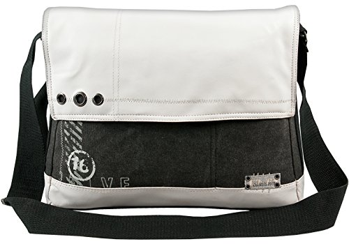DANIEL RAY Umhängetasche SIXTEEN Schultertasche Laptop Tasche Weiss - 2